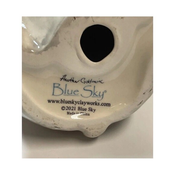 Blue Sky Clayworks 2021 St Patrick’s Day Irish Dog Figurine (Sm Chip) - Picture 7 of 8